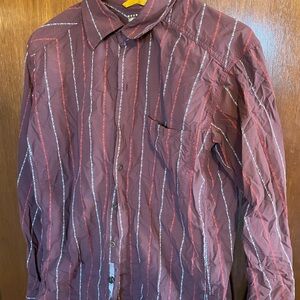 Mountain Hardwear Shirt Mens Large Long Sleeve Nylon Outdoor Hiking Shirt